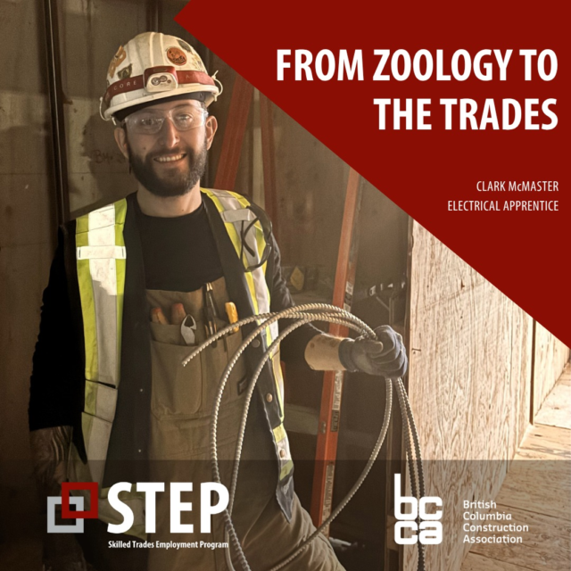 After earning a Master’s in Zoology, Clark struggled to find meaningful work in his field. That’s when he turned to the skilled trades—and found his fit as a construction electrician.
With support from STEP, Clark gained the tools, training, and confidence to launch a new career. From building a trades-specific resume to connecting with the right employer, STEP helped him make a smooth and successful transition.
“Kyle didn’t just help me find a job—he helped me find the right job.”
Now Clark is thriving in a hands-on role that brings stability, growth, and fulfillment.
➡️ Read Clark’s full story: https://bit.ly/44Bi6Av
#SkilledTrades #CareerChange #STEPintoTrades #Electrician #TradesCareers #BCJobs